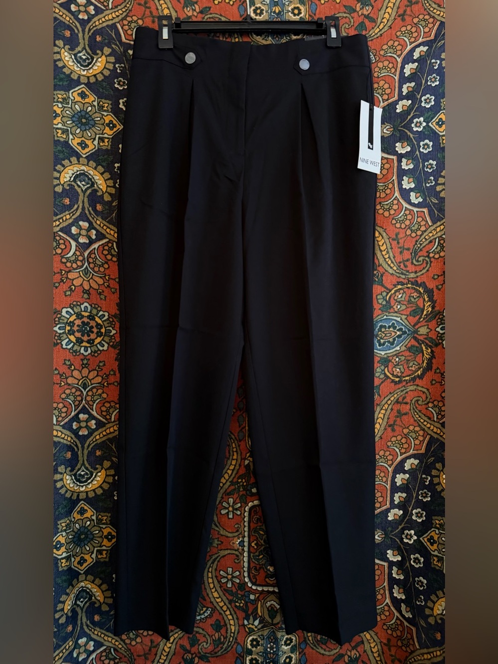 Nine West Black Cropped Dress Pants for Women
